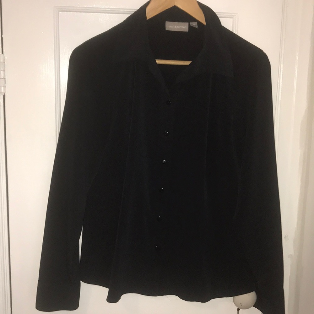 Ladies Croft&Barrow Button Down Blouse